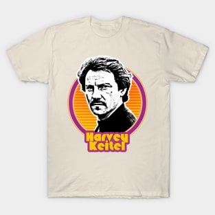 Retro Style Harvey Keitel Fan Art Design T-Shirt